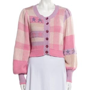 LSF Pink Cropped Sweater Size S